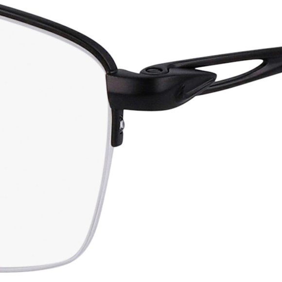 New NIKE NK-6045 002 Satin Black & Volt Titanium Eyeglasses 54/17/145 - Picture 4 of 4